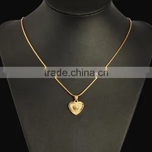 Good Quality Couple Love Pendant 18k Gold Cheap Price Custom Metal Jewelry thumbnail-3