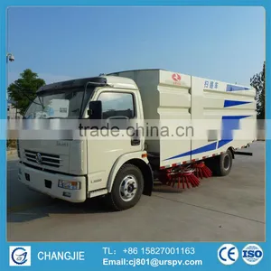 DFAC Euro4 3m3 Road Sweeper Truck in High Quality thumbnail-1