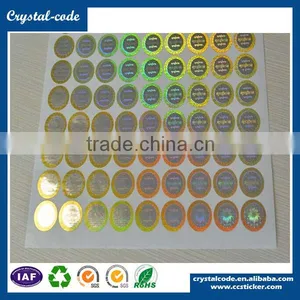 2D /3D Effect Square Non-drying Holographic Film Aluminum Foil Sticker thumbnail-5