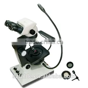 Professional Binocular Gem Microscope With World Wide Voltage thumbnail-1