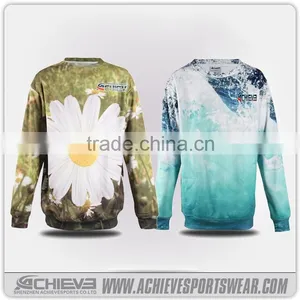 Custom Pullover Male Mens Underwear, Crew Neck Sweatshirt thumbnail-1