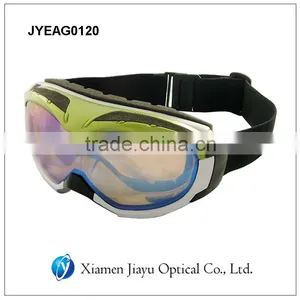 Custon Green Anti Fog Ski Goggles thumbnail-1