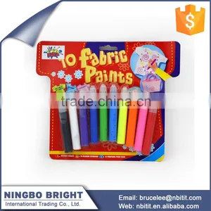 Wholesale Products China 10pk Fabric Paint Set thumbnail-1