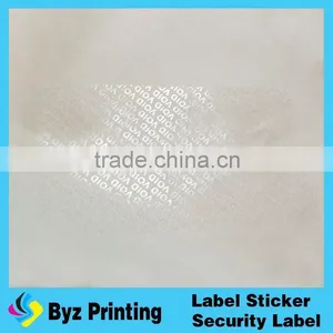 New Arrive High-quality Custom 6mm Round Destructible Calibration Void Stickers, Warranty Void if Broken Label, Self-destroying thumbnail-3