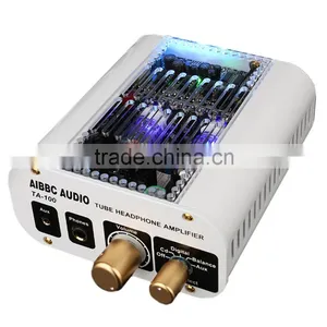 AIBBC TA-100 XMOS + ES9018S DSD Balanced Output DAC Preamp Tube Amplifier thumbnail-1