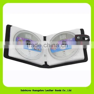 1504 Classic High Quality Wholesale Promotional Gift pu Leather cd Bag/cd Holder/cd Case thumbnail-1