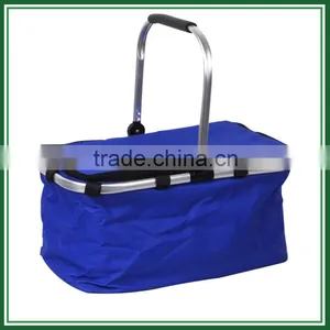 Wholesale Folding Picnic Basket With Aluminium Frame thumbnail-2