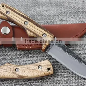 OEM Fixed Knife Handmade With Wood Handle UD50088 thumbnail-6