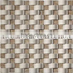 Fico 2016 New !MG-414 Natural Stone Mosaic Tiles thumbnail-6