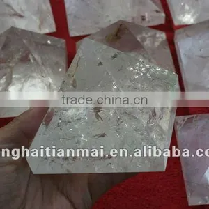 Natural Clear QUARTZ Crystal HEALING Pyramid , Gifts thumbnail-1