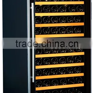 2016 Factory Dual Zone Fan Cooling 44 Bottle Wine Refrigerator thumbnail-6
