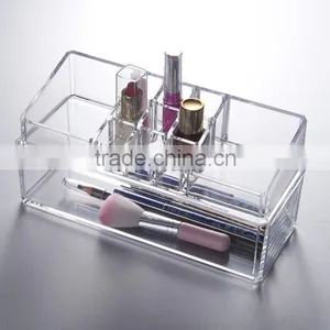 Hot Sale Custom Design Clear Acrylic Makeup Brush Holder thumbnail-1