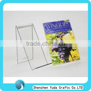 Acrylic Book Holder for Sale, Clear Literature Display Stand, Acrylic Stand for Book thumbnail-1