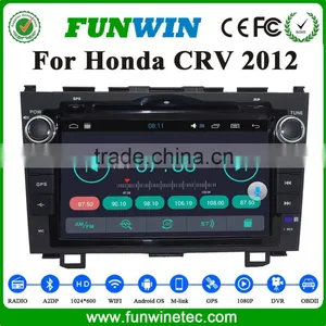 Android 4.4.4 Quad-core A9 Car DVD Player GPS Navigation Radio Stereo for Honda 2012 CRV CANbus thumbnail-1