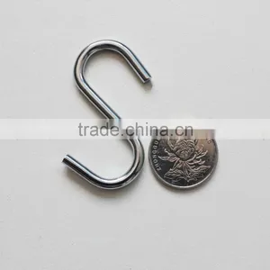 Multifunctional Metal Wire S Hook for Hanging Clothes Bags thumbnail-2