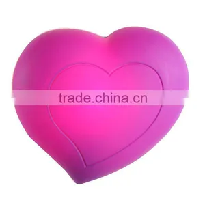 Peach Heart Shape Children Craft Wall Lamp thumbnail-1