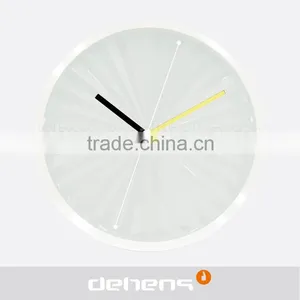 DEHENG 12 Inch Metal Wall Clock With 3D Dial thumbnail-2