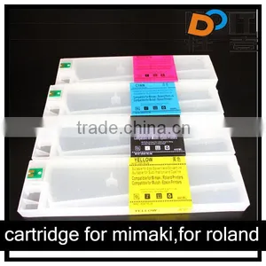 Refillable Ink Cartridge for Roland,for Mimaki Printer With Auto Reset Chip thumbnail-1