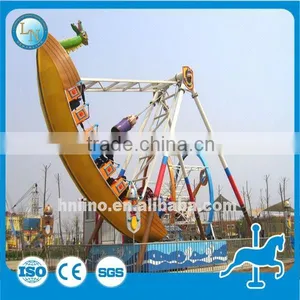 Outdoor Ride Swing Pirate Ship!!! Amusement Park Playground Equipment Pirate Ship for Sale thumbnail-4