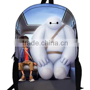 New Design Big Hero 6 Cartoon Kid's Backpack thumbnail-1