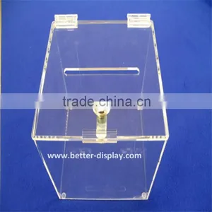 Wholesale Acrylic Large Collection Boxes thumbnail-3