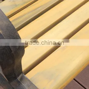 HDPE/PS Garden Chair With High Wood/calium Powder thumbnail-3