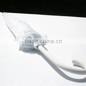 Ruffle Wedding Umbrella thumbnail-2