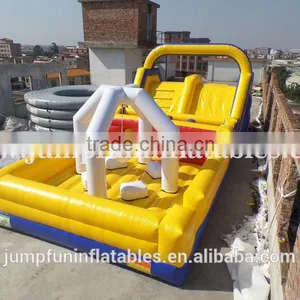 Adults Wrecking Ball in Large Inflatable Obstacle Course Commercial PVC Sports Arena thumbnail-2