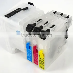 J100 Refillable Ink Cartridge for Brother LC539 LC535 Used for Dcp- J100 Refill Cartridges thumbnail-1