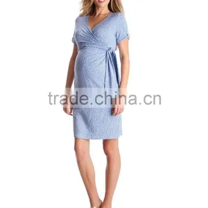 High Quality Maternity Clothes Manufacturers Summer Dress thumbnail-2