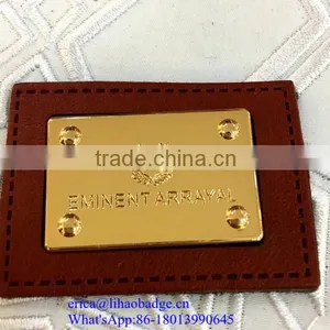 Designer Metal Plates Tags for Jeans , Designer Metal Labels for Hangbags thumbnail-3