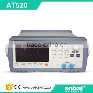 AT520 Battery Tester AC Resistance and DC Voltage AC Low Ohm Meter thumbnail-1