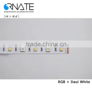2016 New Product 12V 24V 5050 RGB + 3527 Dual White Led Strip IP20/IP65/IP67/IP68 thumbnail-3