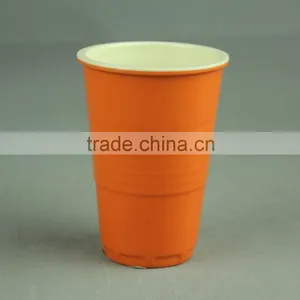 M1043B-0 Set of 4 Reusable Melamine "Plastic" Party Cups thumbnail-3