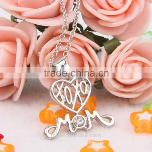 LCL-J5461 Fashion "XO Mom" Necklace Jewelry Wholesale China thumbnail-2