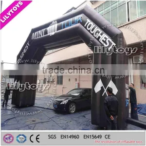 Moderate Price Finely Processed Inflatable Advertising Arch, Cheap Promotion Inflatable Door thumbnail-2
