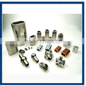 Stainless Steel Wire Rope Fittings Aluminum Sleeve Chuck thumbnail-3