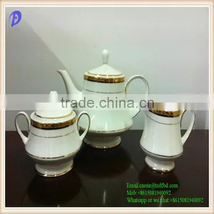 61pcs Middle East Royal Bone China Dinnerware thumbnail-1