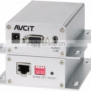 Signal Extender With Transmitter and Receiver VGA Extender Over Twisted Pair Cable thumbnail-1