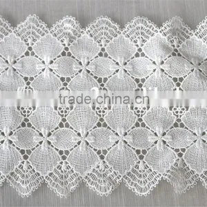 Good Looking 13cm White Polyester Embroidery French Lace thumbnail-4