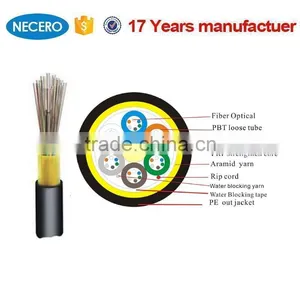 12 Core Single Mode ADSS 80m Span Optical Fiber Cable for Bonaire Cabling Systems thumbnail-1