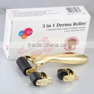 NL-301 Popular Derma Roller Microneedle Skin Rejuvenation Face Whitening Facial Kit Derma Roller thumbnail-3