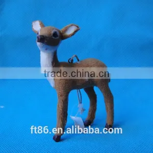 Christmas Decoration Fake Squirrel Plush Animals Tree Decoration thumbnail-5