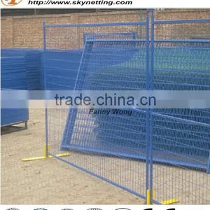 Pipe Frame Colorful Powder Coated Welded Wire Mesh Temporary Fence thumbnail-2