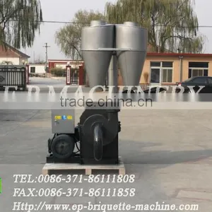 CE Certificate Wood Crushing Machine - Hammer Mill With Cyclone thumbnail-1