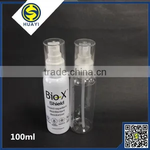 100ml Round White Pet Plastic Bottle thumbnail-4