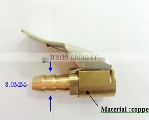 Pump Parts,model Brass Adaptor Tube av Change to Ev,gas-filled,air Inflation thumbnail-1