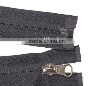 Whosale Reversed Nylon Open-end Zipper Metal Zipper thumbnail-2