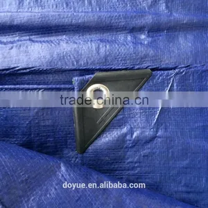 Vinyl Coated Polyester Truck Tarp Fabric 250gsm Heavy Duty pe Tarpaulin Sheet thumbnail-1