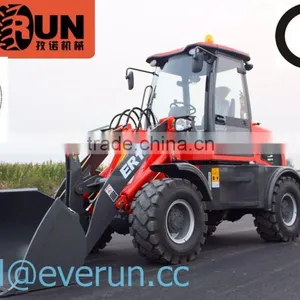 New EVERUN Brand CE/ Euro 3 Abgas Geprueft 1600KG Wheel Loader Mit 0.8m3 Schaufel thumbnail-5